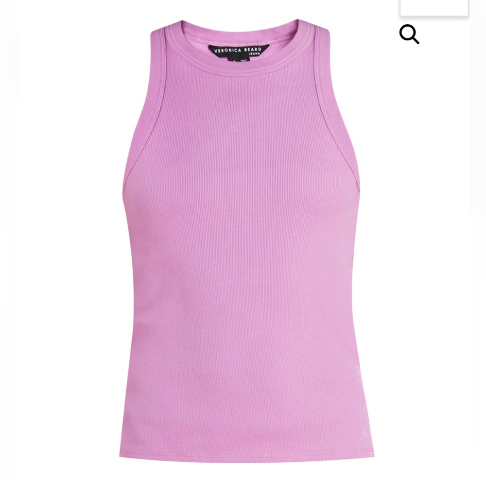 Veronica Beard Jordyn tank in Orchid